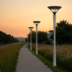 LED IP66 Road Courtyard Light Outdoor Garden Resort Landscape Decoration Lamp