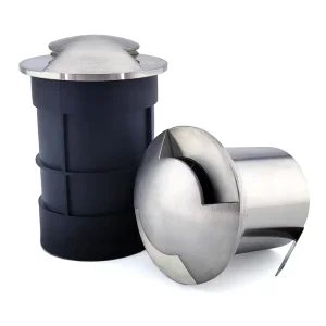 LED Outdoor Pathway Corridor Light Transmitting Steps Tortoise shell Design 1W and 3W Stainless Steel IP67 Ingound Light