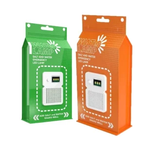 LED Salt Water Lamp for Night Fishing, Camping and Emergency Rescue, Battery-Free Outdoor Light
