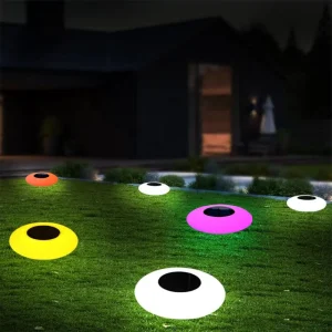 LED Solar Garden Lamp Waterproof Outdoor Home Garden Decoration Light for Pathway Lawn Outdoor Landscape Pathway Lawn Lamp