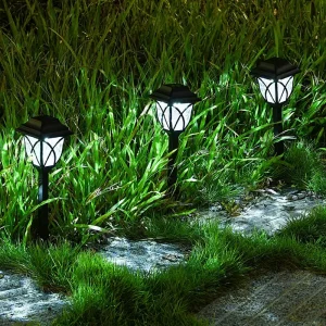 LED Solar Lights Outdoor Waterproof Solar Walkway Lights for Lighting Landscape Path Yard Patio