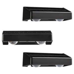 LED Solar Stair Light Path Outdoor Waterproof Wall Lamp Garden Terrace Guardrail Step Light Landscape Balcony Fence Solar Lights