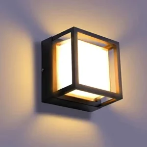 LED Square Outdoor Wall Light IP66 Waterproof Exterior Wall Light Path Patio Villa Corridor Wall Light