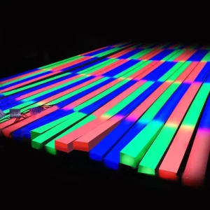 LED Tube Light 40x25mm Silicone Super Bright LED Flex Neon SPI DMX Digital Pixel Outdoor Decoration Custom Neon Light