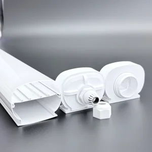 LN AA1 4ft Plastic Extrusion LED Batten Light Housing IP65 Waterproof Tri proof Fixture Kit for Workshop Warehouse Garage DIY CE