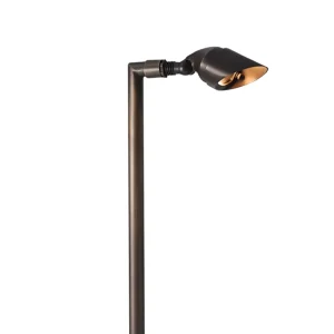 LT2414 Die cast Brass Antique Bronze Low Voltage Outdoor Garden Driveway Path Light with Spike