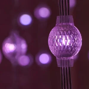 Landscape Lighting LED Curtain Video Effect LED Cube WS2811 RGB Pixel Ball String Lights