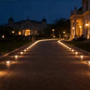 Landscape Outdoor Underground Lamp Deck Driveway Buried Light RGB DC12V IP68 LED Ground Light