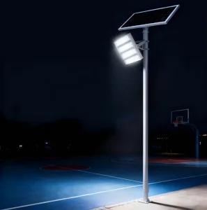Large Medium Small Modular Solar Floor Lamp IP65 Dusk to Dawn Remote Control for Yard Garden Lighting