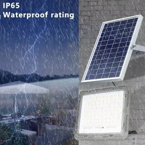 Light Remote Control IP65 60W 100W 200W 300W 400W Outdoor LED Solar Stadium Flood Lights Solar Projector Lamp