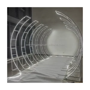 Light Wedding Props Walkway Decoration Led Tunnel Background Light for Wedding Event