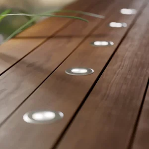 Low Voltage Landscape Lighting Step Well Lights Waterproof Garden Underground Solar Outdoor RGBW Spotlight Ground Deck Light