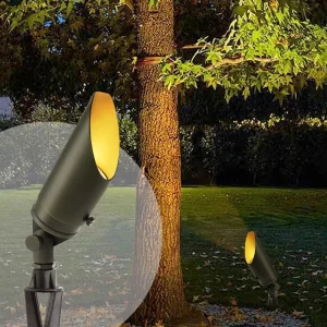 Low Voltage Outdoor Inground Landscape Lights IP65 Waterproof Directional up Brass LED Spot Lights for Garden Lawn Yard Tree
