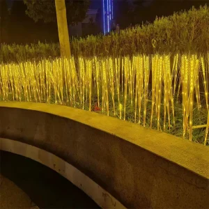 Luminous LED Wheat Ear Solar Light Outdoor Lawn Festival Courtyard Decorative Lighting for Christmas Park Landscape