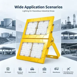 Maintenance Free Explosion Proof Flood Light for Coal Mine Gas Station Tunnel IP65