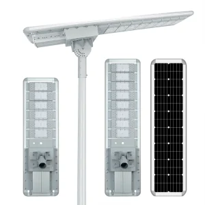 Manufacturer Design 400W 600W 800W All in One Solar Street Light IP65 Waterproof Remote Control Outdoor Road LED Lamp