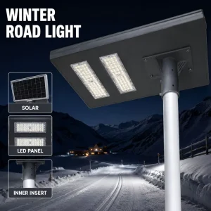 Manufacturer Outdoor IP65 Waterproof Aluminum RoHS Certified Motion Sensor LED Solar Street Light 3 Year Warranty App Control