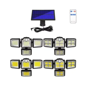 Manufacturer Wall Flood Solar Light Motion Sensor Lamp Waterproof LED Solar Security Light Outdoor for Patio Garden Yard Garage