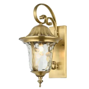 Modern Aluminum LED Outdoor Waterproof Wall Lamps 360 Beam Angle European Design for Garden Corridor Balcony Lighting