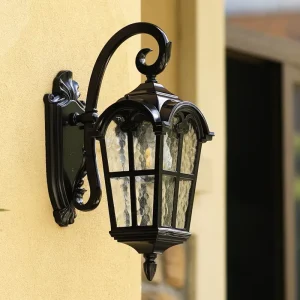 Modern & Creative Retro Outdoor Wall Lamp IP65 Waterproof Corridor Light with LED Aluminum Base for Home Use