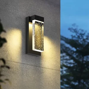 Modern Creative Retro Outdoor Wall Lamp IP65 Waterproof Corridor Light with LED Stainless Steel Base for Home Use