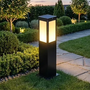 Modern Design Solar Garden Lights Outdoor Waterproof IP65 LED Pathway Lights for Yard Lawn Garden Patio Landscape Decoration