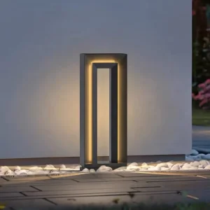 Modern Door Pillar Design Low voltage Light Strip Lawn Light Outdoor Waterproof IP65 Protective Pillar LED Path Light