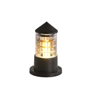 Modern European Style Outdoor Garden Pillar Lamp, Waterproof Street Lawn Column Light for Courtyard
