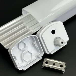 Modern IP65 Eco-Friendly LED Light Housing Kit PC Diffuser 1.2m Linear Tube Shell Light Covers Easy Installation Indoor/Outdoor