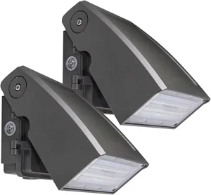 Modern IP65 Outdoor Wall Light Aluminum Wall Mounted for Garden Warehouse LED Adjustable Angle Wall Lamp