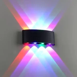 Modern Indoor up and Down Wall Mount Fixture for Home Decor Outdoor IP65 Waterproof Courtyard Garden Led Wall Lamp
