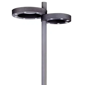 Modern LED DC Garden Light Pole Outdoor Decorative High CRI 70 IP65 Aluminum Mount 30 90W Dimmable 5 Year Warranty Beam Angle