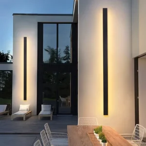 Modern LED Wall Sconce Outdoor Wall Washer Light Waterproof for Courtyard Villa