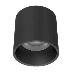 Modern LED Waterproof IP65 Surface-Mounted Downlight with Aluminum Body, Round Design, CRI90, 180-Degree Beam Angle