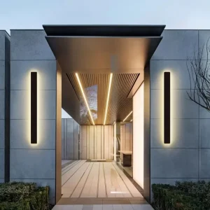 Modern Minimalist LED Corridor Lighting Wall Lamps for Living Room Outdoor Waterproof IP65 Stainless Steel Wall Light