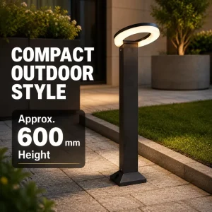 Modern Minimalist LED Lawn Lights Warm White Aluminum Lamp Body IP65 for Villas Homestays Courtyards Gardens and Lawns