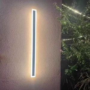 Modern Outdoor LED Wall Light, Waterproof, Exterior House Garden Patio Villa