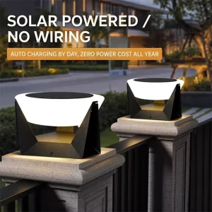 Modern Outdoor Solar LED Stainless Steel Waterproof IP65 220V Lawn Light for Garden Villa