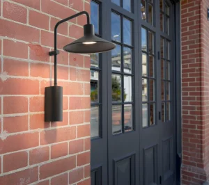 Modern Outdoor Waterproof IP54 LED Wall Lamp for Balcony Exterior Wall Courtyard Garden Cafe and Doorway Lighting
