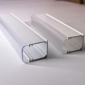 Modern Polycarbonate LED Light Cover for Outdoor Post Home Use Extrusion Craft Customizable Size