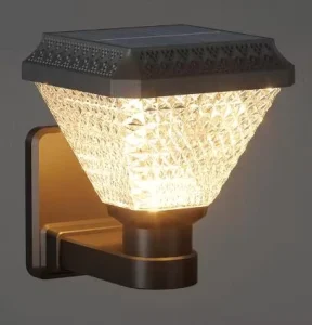 Modern RGB Outdoor Waterproof Garden Solar Wall Light Decorative Lawn Lamp Spike for Park Road Landscape Lighting
