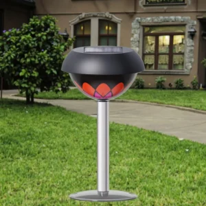 Modern ROHS Certified Plastic Waterproof LED Solar Garden Lights Outdoor Decorative Lawn Landscape Path Projector Light Solar