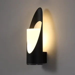 Modern Style 5W COB Black IP65 Waterproof Aluminum Alloy 3000K Warm White Ra90 Surface Mounted Outdoor Wall Light