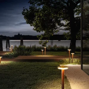 Modern Waterproof Outdoor Path Light LED Bollard Lawn Lamp for Yard Walkway Driveway