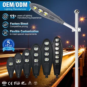 Modle C Ip65 Outdoor Road Street Lamp Price 250w 200w 50w 100w 150w Cob Led Street Light