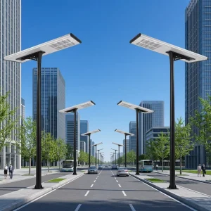 Monocrystalline Silicon LED Solar Highway Street Light IP65 Waterproof Outdoor