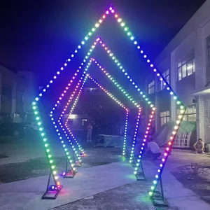 Motif Lights Walk-Through Color Changing RGB LED Tunnel