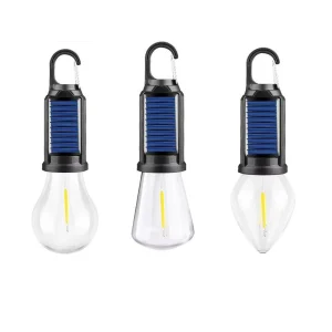 Multi-Functional Solar-Powered LED Camping Lamp Retro Outdoor Atmosphere Handheld for New Campsites