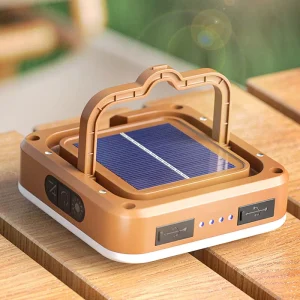 Multifunctional Outdoor Solar Charging LED Light Waterproof Emergency Camping Night Market Street Lighting Lamp