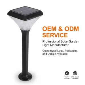 New Arrival LED Solar Bollard Light 40cm 60cm 80cm Motion Sensor Outdoor Garden Lawn Lamp